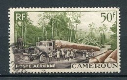 CAMEROUN - PA Yv. N° 46  (o)  50f   Forêt   Cote  0,7  Euro S   BE - Luchtpost