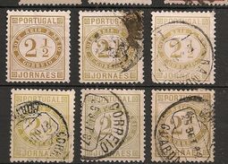 PORTUGAL Yv 50 50a Etc.. Selection Used Obl Gest - Altri & Non Classificati