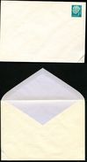 Bund PU7 A1/001e Privat-Umschläge HEUSS ** 1954  NGK 20,00 € - Enveloppes Privées - Neuves