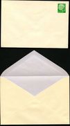 Bund PU8 A1/001f Privat-Umschlag HELLBLAU ** 1954  NGK 20,00 € - Enveloppes Privées - Neuves