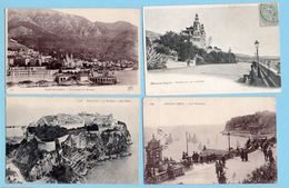 12 Carte Postale Ancienne - Monaco Monte Carlo  Ect - Verzamelingen