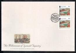 Insel Man / Isle Of Man / Ile De Man 2015 EUROPA (small And Large Queens Head) FDC - 2015