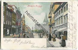 Bernburg - Marktplatz - Künstler-Ansichtskarte G. Melchert - Bernburg (Saale)