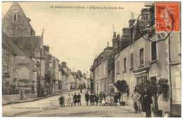 Le Merlerault - L'église Et La Grande Rue - Le Merlerault