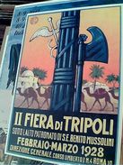 Riproduzione Intercard  2° II  Fiera Tripoli 1928 N1992 GI17564 - Foires