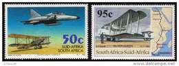 South Africa - 1995 75th Aviation Anniversaries Set (**) # SG 873-874 , Mi 951-952 - Neufs