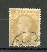 ROUMANIE - PRINCE CHARLES N° Yt 38 Obli. - 1858-1880 Fürstentum Moldau