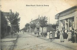 93 - BLANC MESNIL - SEINE ST DENIS - ROUTE DE DRANCY - ANIMEE - VOIR SCANS - Le Blanc-Mesnil