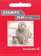 New Zealand 2004 Zoo, Baboon Booklet MNH - Markenheftchen