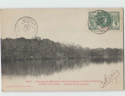 Voyage Du Ministre Des Colonies. COTE D'IVOIRE . Bords De La Lagune (Fortier 2581) - Costa D'Avorio