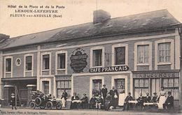 Fleury Sur Andelle         27     Hôtel De La Place. Café Français.. Ets Leroux-Lefebvre .   Billard        (voir Scan) - Sonstige & Ohne Zuordnung