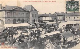 Fleury Sur Andelle        27      Le Marché      (Décollée. Voir Scan) - Sonstige & Ohne Zuordnung