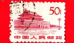 CINA - Usato - 1961 - Edifici - Architettura - Buildings - 50 - Used Stamps