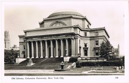 26130. Postal NEW YORK (NY) Old Library, Columbia University - Enseñanza, Escuelas Y Universidades