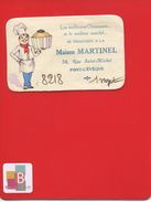PONT L EVEQUE MAISON MARTINEL CHAUSSURES RUE ST MICHEL MINI CALENDRIER 1932 PATISSIER GATEAU - Small : ...-1900
