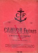 08- VIVIER AU COURT- TRES BEAU CATALOGUE CAMION FRERES-USINES MORAIMONT-1935- FERRONNERIE QUINCAILLERIE-BRONZE-ALUMINIUM - Documenti Storici