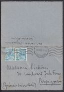 ALGERIE - Paire N° 78 Sur Carte-lettre écrite Le 18-7-1928 De Constantine Vers Perpignan (FR) - TB - - Cartas & Documentos