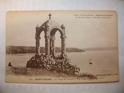Carte Postale Saint Suliac (35) Les Bords De La Rance - La Vierge De Grinfollet ( Petit Format Non Circulée ) - Saint-Suliac