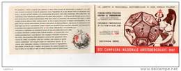 Xxx Campagna Nazionale Antitubercolare 1967 Il Libretto Di 10 Francobolli  Totale L.100 - Booklets