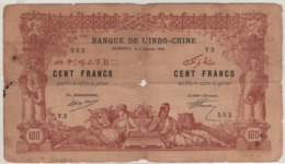 FRENCH Somaliland   DJIBOUTI  100 Francs   P5        ND   1920 - Gibuti