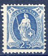 +Schweiz 1899. Michel 67c. MH(*) - Ungebraucht