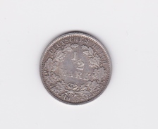 1/2 Mark 1916 F   TTB  Argent - 1/2 Mark