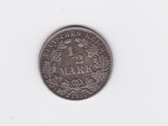 1/2 Mark 1917 A  TTB  Argent - 1/2 Mark