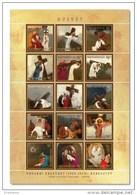 HUNGARY-2014.  Minisheet Of 15 Stamps - Easter / The Passion And Resurrection Of Jesus  MNH!!! - Neufs