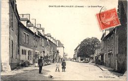 23 - CHATELUS MALVALEIX --  La Grande Rue - Chatelus Malvaleix