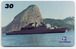 Fregate Armée Army Bateau  Télécarte Brésil Phonecard (D.153) - Brasilien
