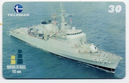 Fregate Armée Army Bateau  Télécarte Brésil Phonecard (D.154) - Brasilien