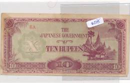 Billets - B2775-Japon -Billet 10 Japanese Rupees  ( Type, Nature, Valeur, état... Voir Double  Scans) - Giappone