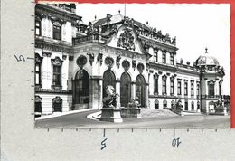 CARTOLINA VG AUSTRIA - WIEN - Oberes Belvedere  - 9 X 14 - ANN. 1956 - Belvedère