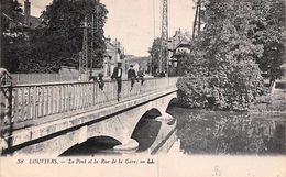 Louviers        27          Pont Et Rue De La Gare       (voir Scan) - Louviers