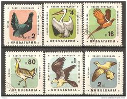 Bulgaria 1961 Mi# 1217-1222  Used - Birds - Usados