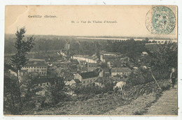 Gentilly (94 - Val De Marne) Vue Du Viaduc D'Arcueil - Gentilly