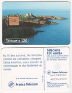 TELECARTE 120 UNITES - FRANCE TELECOM PAYSAGE DE BORD DE MER A LOCALISER - PHOTO DIAF - 08 94 - 4 000 000 EX - Opérateurs Télécom