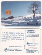TELECARTE 50 UNITES - FRANCE TELECOM PAYSAGE DE MONTAGNE A LOCALISER - PHOTO DIAF - 11 94 - 500 000 EX - Opérateurs Télécom