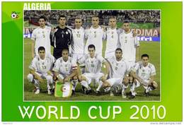 [Y38-08 ]  Algeria  South Africa FIFA World Cup  , Postal Stationery -- Articles Postaux -- Postsache F - 2010 – Südafrika