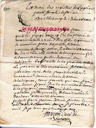 23- BENEVENT- ACTE BAPTEME MARIE EULALIE PARELON LE 5 MAI 1791-FILLE DE J.B PARELON AVOCAT ADMINISTRATEUR BOURGANEUF- - Documenti Storici