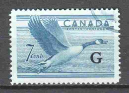 Canada 1950 Mi Dienst 25 Canceled - Opdrukken