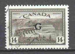 Canada 1951 Mi Dienst 29 Canceled - Aufdrucksausgaben