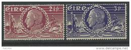 Irlande 1948 N°106/107 Neufs* MLH Insurrection De 1798 - Unused Stamps