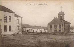 Chiny - La Place De L'église - Edit.Henri Georges - Chiny