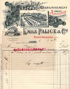 36 - NEUVY PAILLOUX-BELLE FACTURE EMILE PALICE- APICULTURE MIEL-ABEILLES- 1900 - Agricoltura