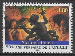 Nations Unies Oblitérér, No: 322, Coté 3,20 Euros, Y & T, USED - Oblitérés