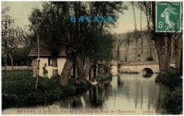 78 BEYNES - Vue De La Mauldre Au Pont De L'Etandard - Beynes