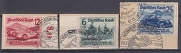 ALEMANIA IMPERIO 1939 Nº 629A/29C USADO - Used Stamps