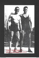 SPORTS - HALTÉROPHILIE - LUTTEUR - VICTOR DELAMARRE (1888 - 1955) - ET YVON ROBERT EN 1932 - LE ROI DE LA FORCE - Haltérophilie