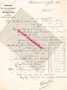 36- CHATEAUROUX- LETTRE MANUSCRITE SIGNEE H. FAUCHET-HORTICULTURE HORTICULTEUR GRAINES -12 PLACE HOTEL VILLE- 1902 - Landwirtschaft